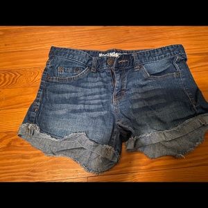 Sz 11 Mossimo Supply Co. blue Jean shorts